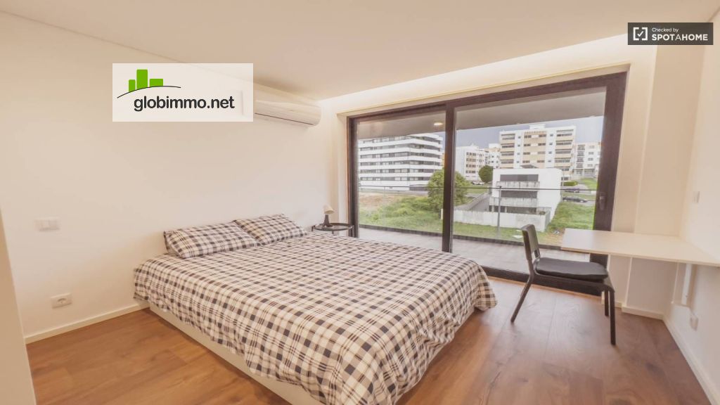 Privatzimmer Porto, R. Manuel Pereira Domingues, Zimmer zu vermieten in 2-Zimmer-Wohnung in Vila Nova De Gaia - #1