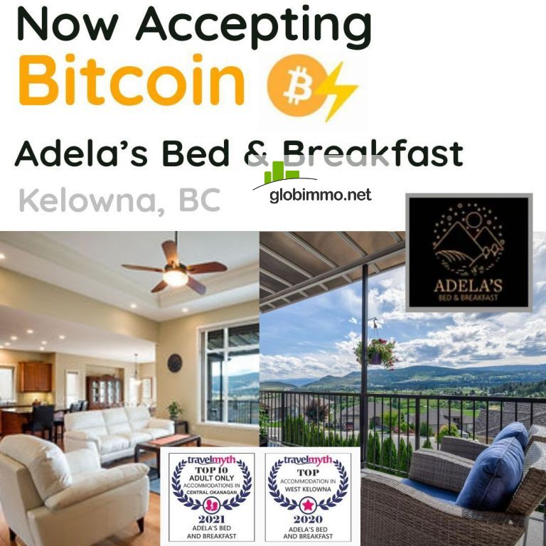 Adela's Bed & Breakfast Bitcoin ATM, Trader, Voucher